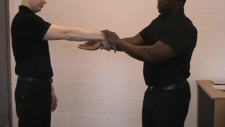 Single Cross Wrist Grab